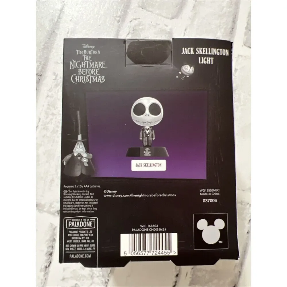 Jack Skellington Light The Nightmare Before Christmas Paladone Disney Figure NEW